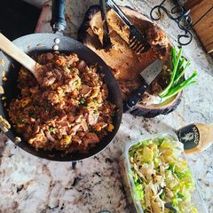 A picture of Fried rice.