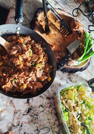 A picture of Fried rice.