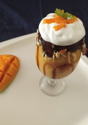 A picture of Mango Thick Shake.