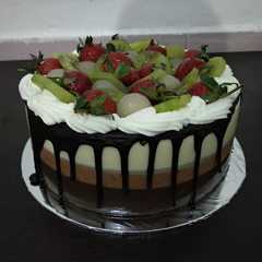 Foto resep Puding cake lapis ala ibu restu