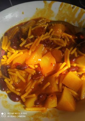 Foto principal de Papas, judías y fideos