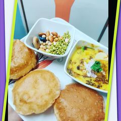 Sunday breakfast Sindhi style Daal puri A picture of Sunday breakfast Sindhi style Daal puri.