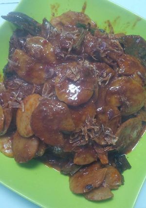 Foto resep Semur jengkol pedas
