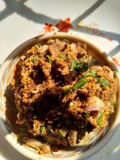 ঘিয়ে ভাজা বাদাম ভর্তা রেসিপির প্রধান ছবি