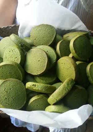 A picture of Matcha Green Tea Cookies.