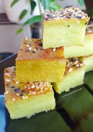 Foto resep Bingka singkong panggang