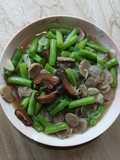 Tumis Buncis Baso Jamur