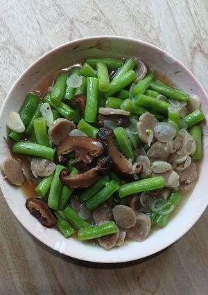 Foto resep Tumis Buncis Baso Jamur