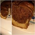 Budín marmolado