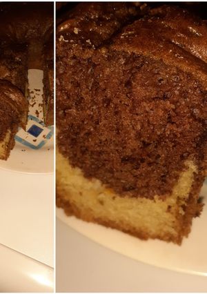 Una foto de Budín marmolado