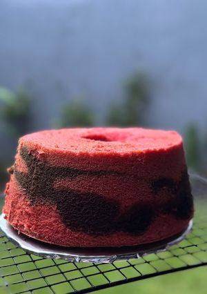 Foto resep Chiffon red velvet