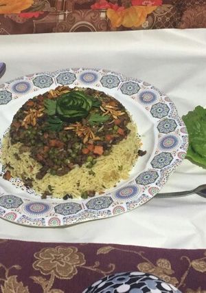 صورة لوصفة الاوزي على طريقتي
