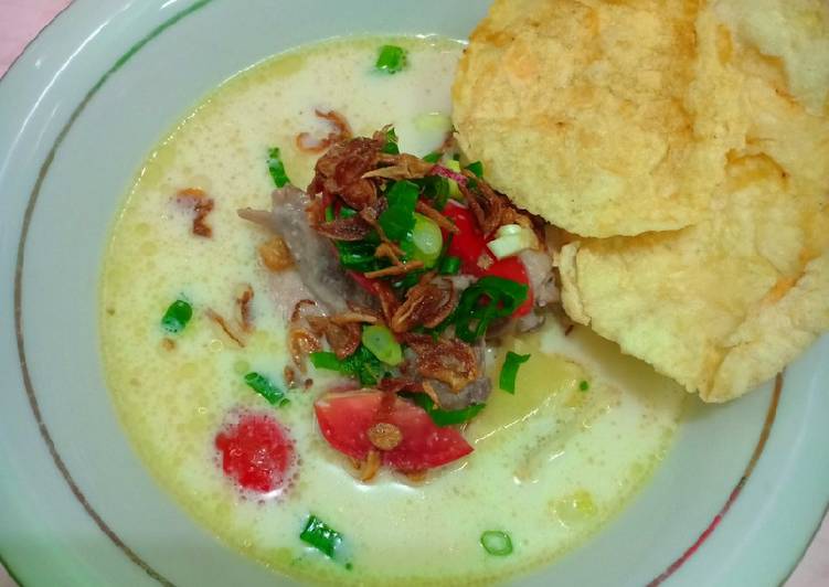 Cara Gampang Membuat Soto Betawi, Bisa Manjain Lidah