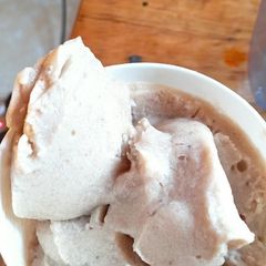 A picture of 3-ingredient healthy homemade ice cream.
