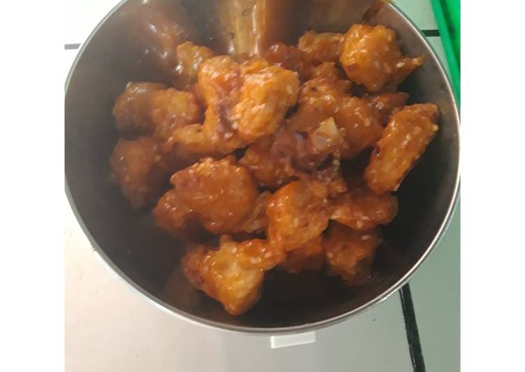 Resep Ayam tepung pedas ala Korea Anti Gagal