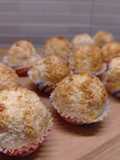 Biscotti al cocco in friggitrice ad aria