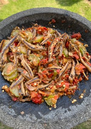 Foto resep Sambal teri belimbing wuluh