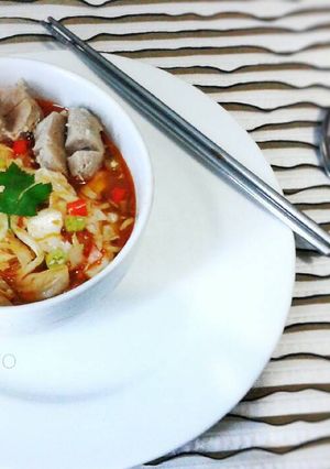 Foto resep Mie tek tek super pedas