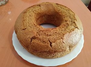 Foto principal de Bizcocho de calabaza con integral y panela