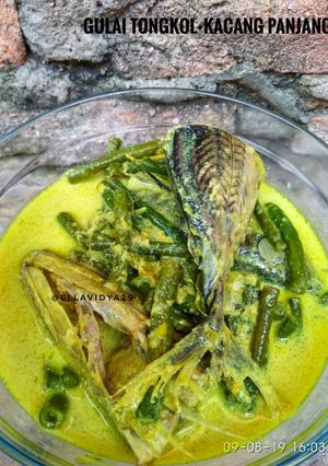 Foto resep Gulai tongkol dan kacang panjang