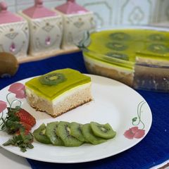 Jelly puding cake A picture of Jelly puding cake.