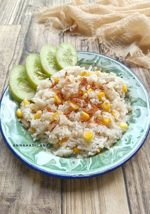 Foto resep Nasi Gurih Jagung