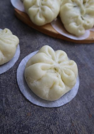 Foto resep Bakpao isi kacang hijau takaran sendok