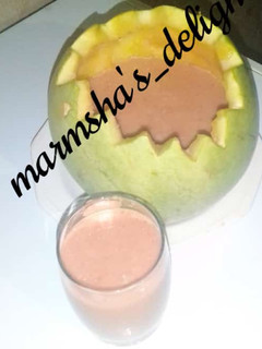 A picture of Watermelon smoothie.