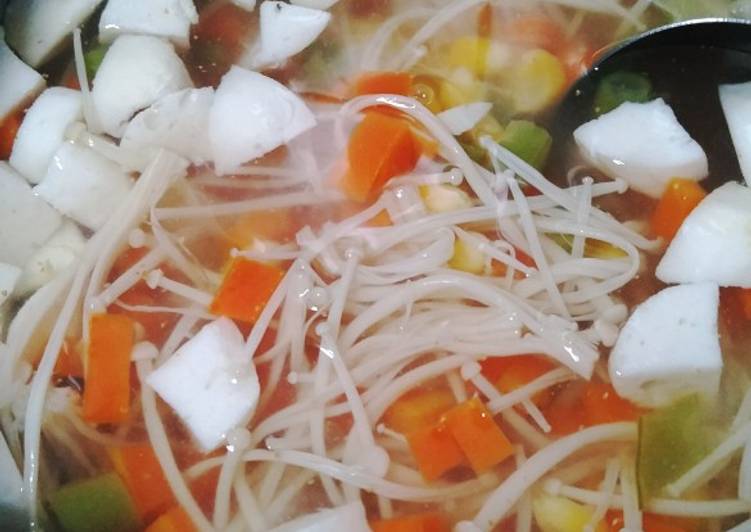 Mix Vegetables Soup