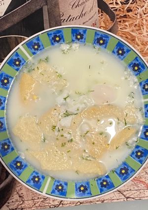 Una foto de Changua tradicional 🥣🌝!!