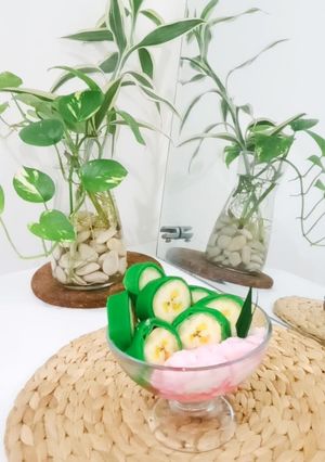 Foto resep Es Pisang Ijo Simpel Khas Makassar