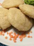 Masoor Dalia Idli (Red lentil and whole cracked wheat steam cake)