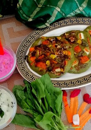 ઓટસ ઉત્પમ(oats uttpam recipe in Gujarati) રેસીપી મુખ્ય ફોટો