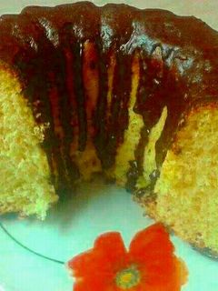 Kukoricás-túrós kuglóf 🍮 recept fotója