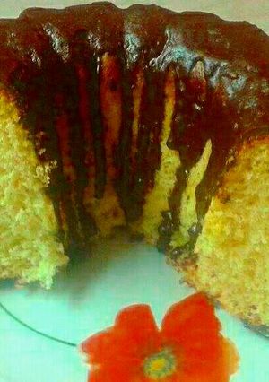 Kukoricás-túrós kuglóf 🍮 recept fotója