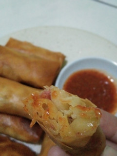 Foto resep Lumpia Isi Makaroni Keju