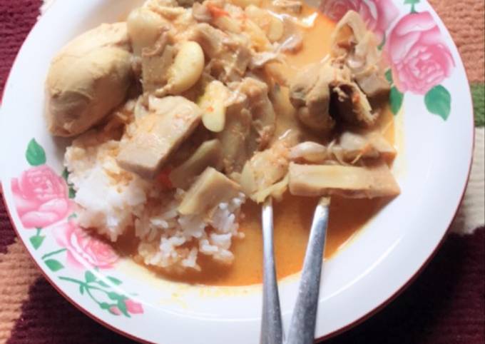 Ini dia! Resep enak bikin Gulai ayam nangka khas Padang  nagih banget