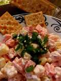 Ensalada de camarones