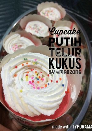 Foto resep Cupcake Putih Telur Kukus