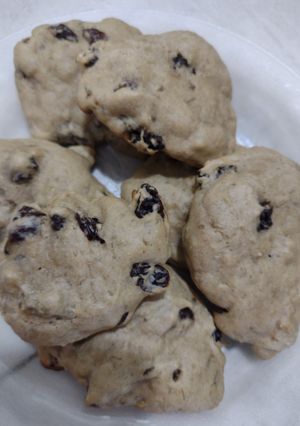 Una foto de Cookie de banana y pasas