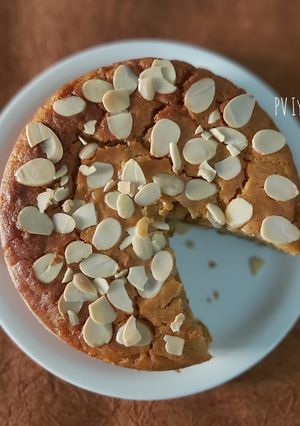 A picture of Wheat and Jaggery Cake.