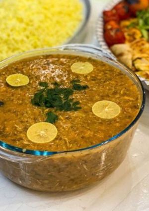 عکسی از دستور سوپ مرغ