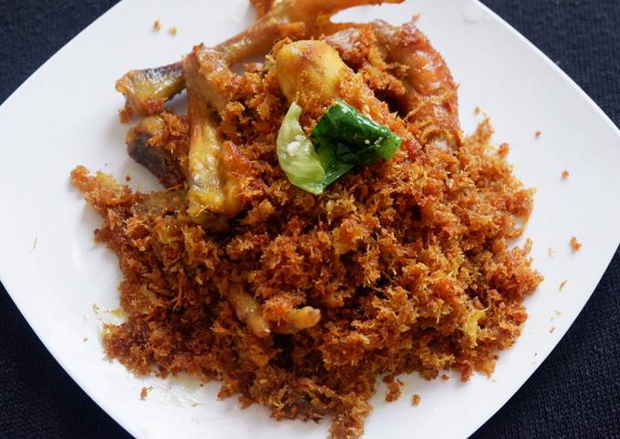 Yuk intip, Resep memasak ✨8 Ayam Goreng Serundeng Lengkuas Kelapa (Ayam Pejantan) dijamin lezat