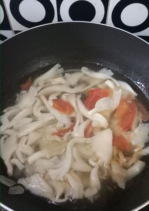 Foto resep Tumis Jamur Tiram Berkuah
