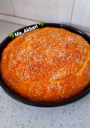 عکسی از دستور ☘️نان فطیر