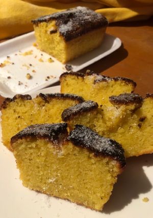 Una foto de Budín de naranja