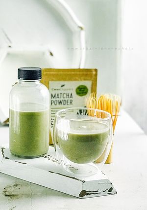 Gambar Almond Matcha