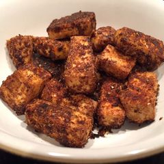 A picture of Crunchy tofu bites.