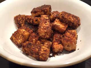 Crunchy tofu bites