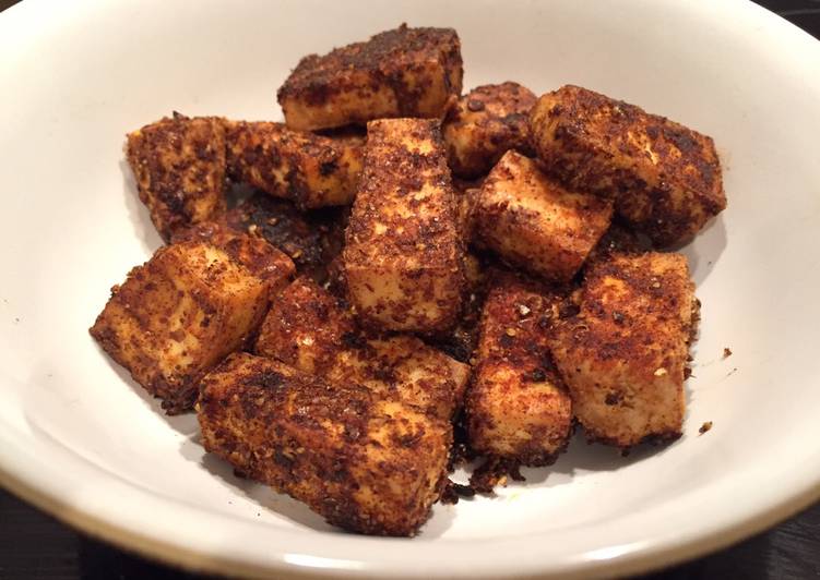 Easiest Way to Make Any-night-of-the-week Crunchy tofu bites